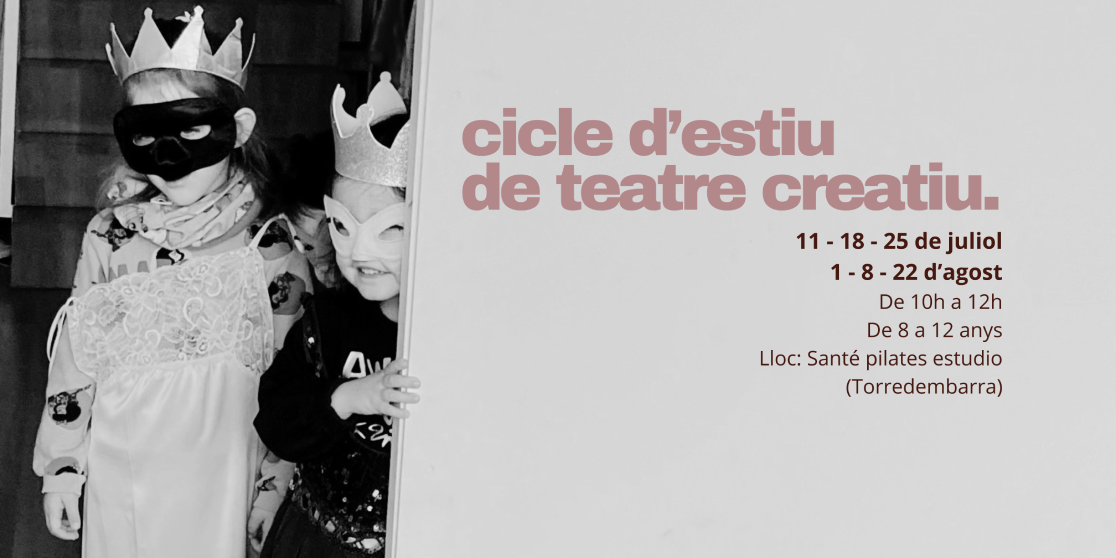 cicle de teatre creatiu (Banner mediano (EE. UU.) (horizontal))